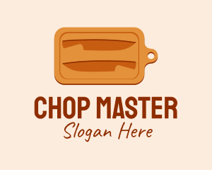 Chopping - Carved Chopping Board logo design