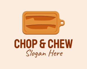 Carved Chopping Board logo design