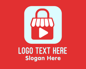 Shop - Online Shop Video logo design