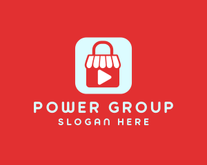 Online Shop Video  Logo