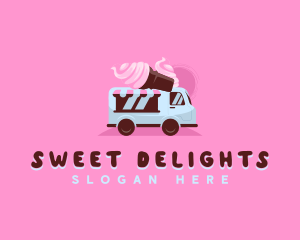 Ice Cream Truck logo design