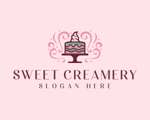 Dessert Cake Bakery logo design