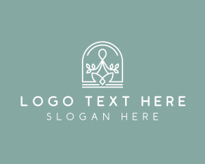 Yogi - Yoga Healing Meditation logo design