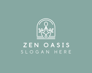 Meditation - Yoga Healing Meditation logo design