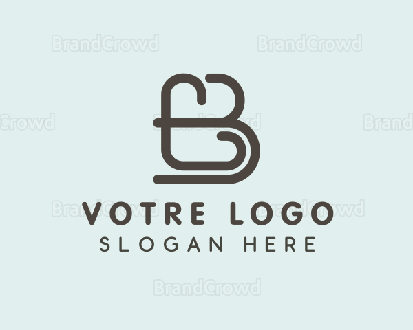 Generic Business Letter B Logo