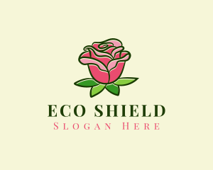 Red Rose Eco  logo design