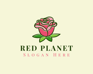 Red Rose Eco  logo design