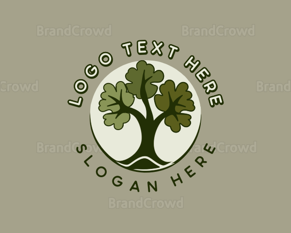 Tree Landscaping Garden Logo