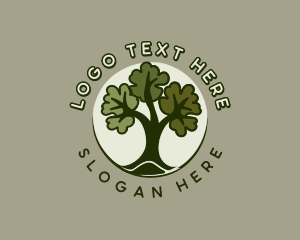 Outdoor - Tree Landscaping Garden logo design