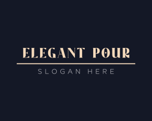 Elegant Fashion Brand  logo design