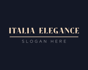 Elegant Fashion Brand  logo design