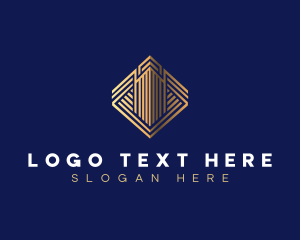 Residential - Luxury Realty Building logo design