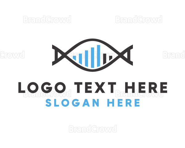 Genetic Sequence Graph Logo