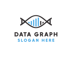 Genetic Sequence Graph logo design