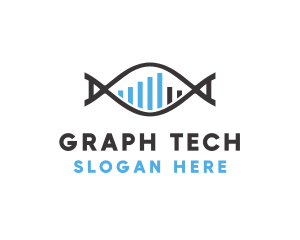Graph - Genetic Sequence Graph logo design