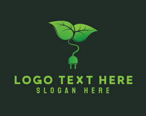 Power - Leaf Natural Energy logo design