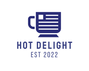 Coffee Mug Document logo design