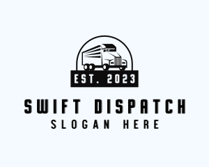 Dispatch - Truck Dispatch Freight logo design