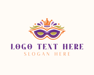 Festival - Festive Mardi Gras logo design