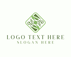 Hands - Spa Floral Salon logo design