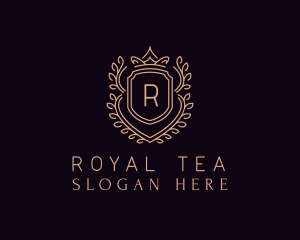 Royal Wreath Shield  logo design