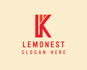 Asset - Generic Professional Letter K logo design
