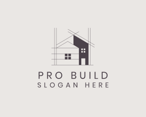 Contractor - Architecture Housing Contractor logo design