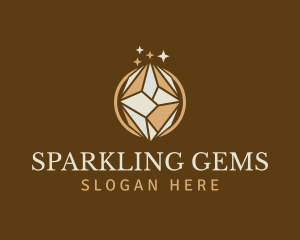 Gem Diamond Jewelry logo design