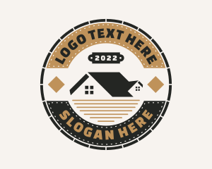Property Developer - House Property Roofing logo design
