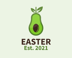 Healthy Diet - Healthy Avocado Fruit logo design