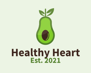 Healthy Avocado Fruit  logo design