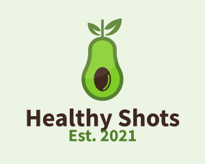 Healthy Avocado Fruit  logo design