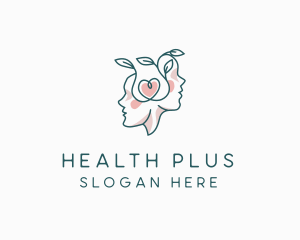 Organic Mental Care Support logo design