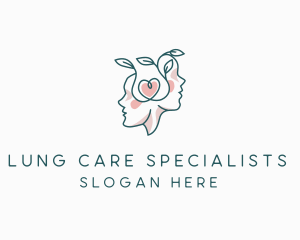 Organic Mental Care Support logo design