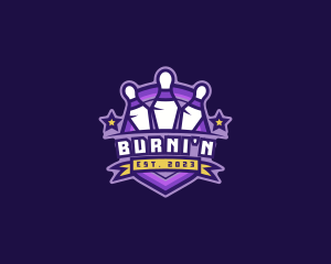 Bowling Star Tournament logo design