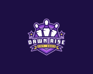 Bowling Star Tournament logo design