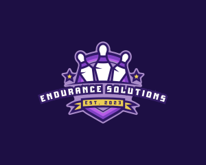 Bowling Star Tournament logo design