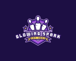 Bowling Star Tournament logo design