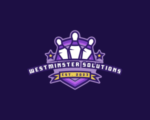 Bowling Star Tournament logo design