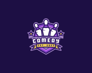 Bowling Club Tournament logo design
