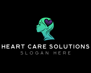 Love Mental Health Therapy logo design