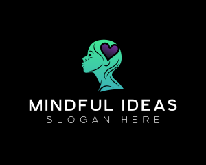 Thought - Love Mental Health Therapy logo design