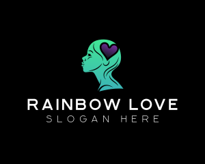 Love Mental Health Therapy logo design