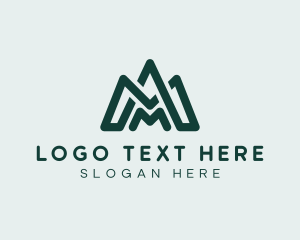 Tourist - Mountain Travel Adventure logo design