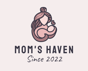 Mother & Baby Love logo design