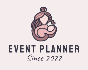 Gynecology - Mother & Baby Love logo design