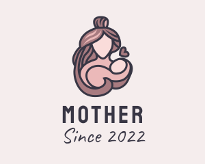 Mother & Baby Love logo design
