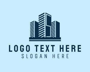Urban Planning - Real Estate Letter S logo design