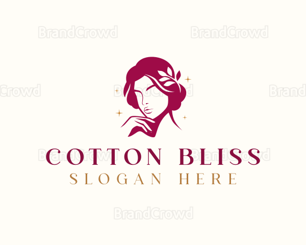 Woman Wellness Beauty Logo