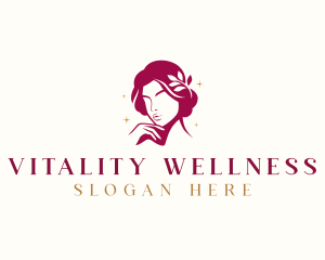 Woman Wellness Beauty logo design